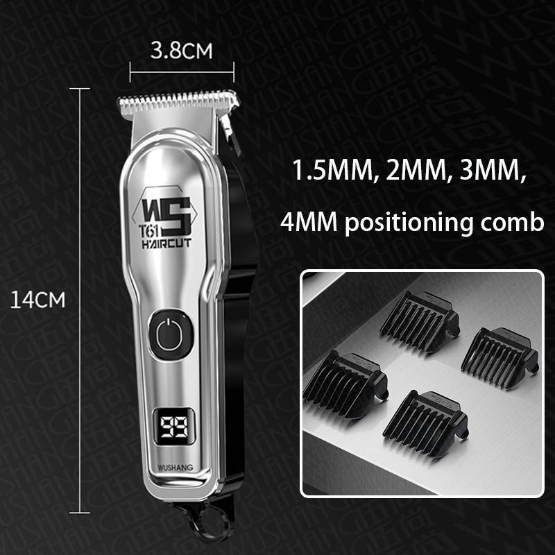 Тихий набор для стрижки волос младенцев - Безопасная машинка, Бесшумная для новорожденных, Скругленные лезвия, Перезаряжаемая, Безболезненная и без страха стрижка дома для детей