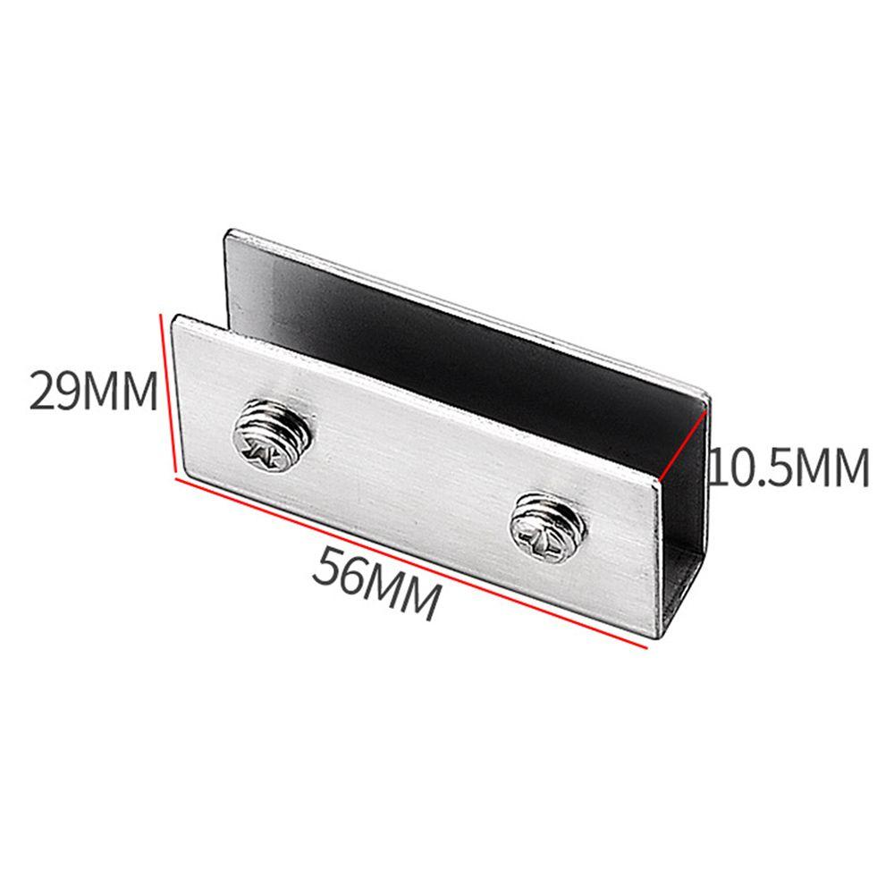 L-type Angle Corner Code T-cross Glass Clip Stainless Steel Reinforcement Fixing Clip Corner Guard Corner Buckle Hardware