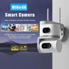 WiFi/4G Dual-Network Panoramic Night Vision HD Outdoor Security Camera
