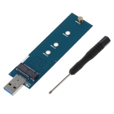 USB 3.0 to 2280 NGFF SSD ve Адаптер-конвертер для M.2 to USB Адаптер B для ключа для M.2 SSD Адаптер SSD Reader Card