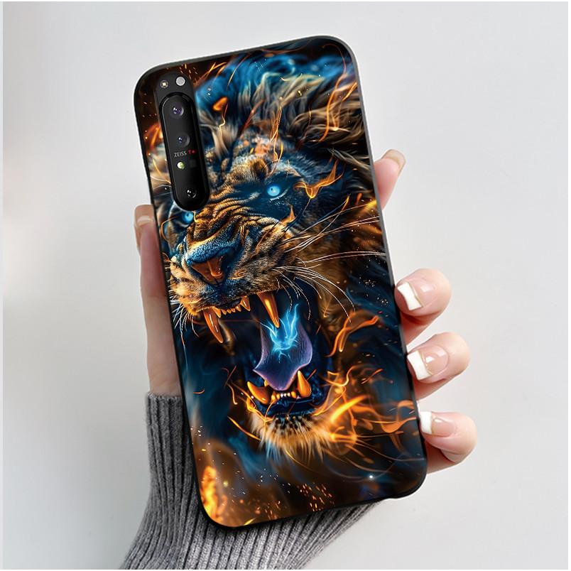 Чехол для Sony Xperia 1 II XQ-AT51 XQ-AT52 1 III XQ-BC62 XQ-BC72 XQ-BC52 Чехол Роскошный Милый Крутой Для Мальчиков Девочек Мягкий Силиконовый Чехол