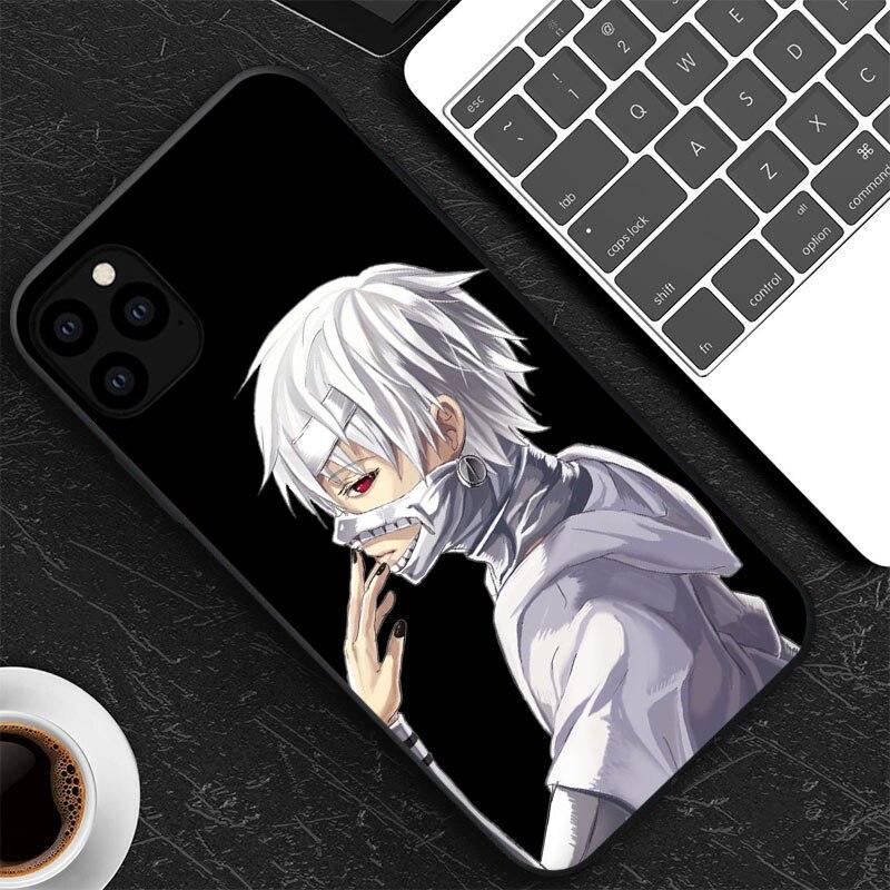 Чехол для телефона из японского аниме «Токийский гуль», Япония, обходительный чехол из ТПУ для iPhone XR X XS 11 12 13 Mini Pro Max 7 8 6 6S SE Back Fundas Coque