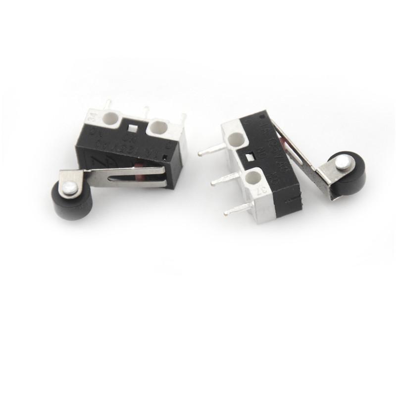 5 шт. Ультрамини микропереключатель с роликовым рычагом, микропереключатель SPDT, субпереключатель