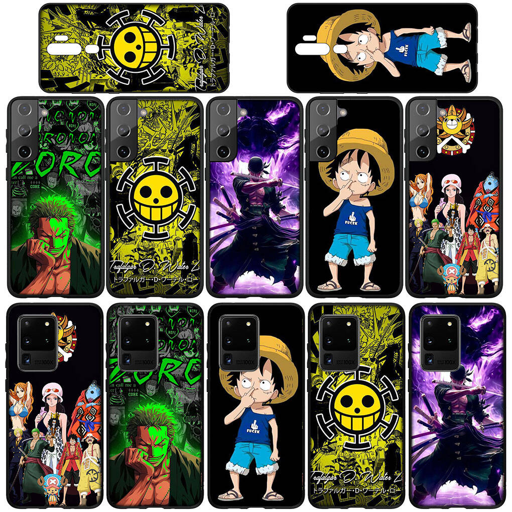 Case for iPhone 17 15 16 Plus Xiaomi Poco X7 X6 F8 F7 M8 C85 C75 C71 Redmi Note 14 12 11 13 Pro Max A4 14C 13C 15C One Roronoa Zoro Pieces Luffy Cover