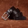 Минималистский легкий роскошный ретро модный универсальный ремень мужской из натуральной кожи первого слоя из коровьей кожи повседневный джинсовый ремень мужской