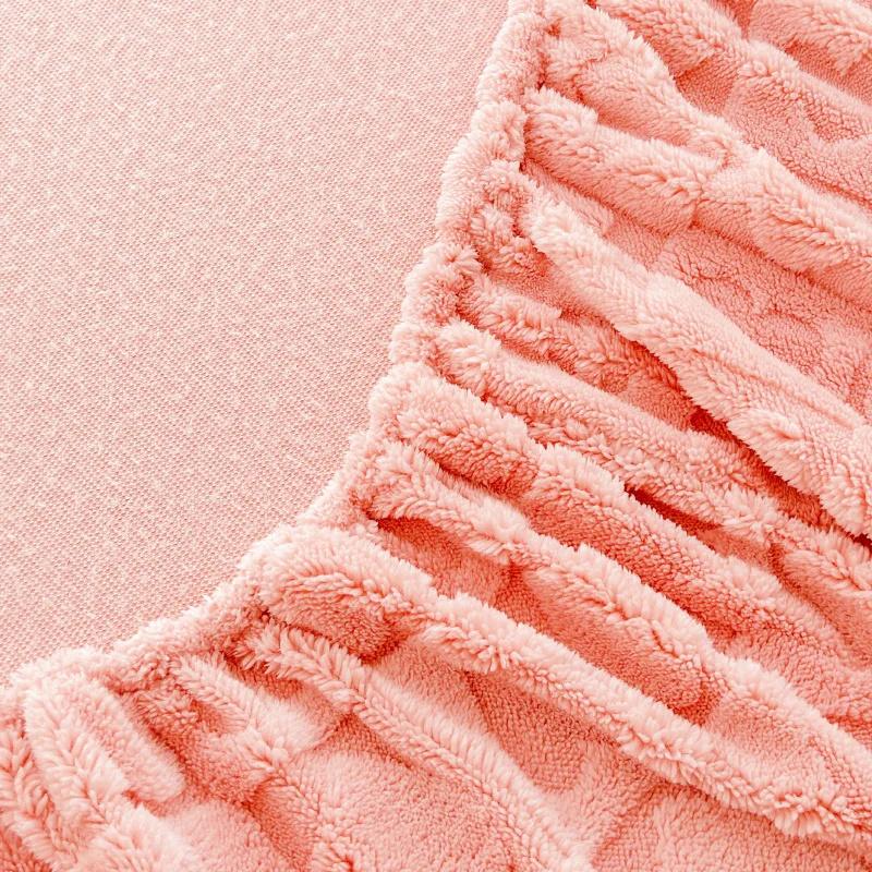 2025 Plush Bed Sheet Bed Linen Sheet Velvet Bedsheet 3D Letter Love Mattress Cover Adjustable Elastic Fitted Sheet