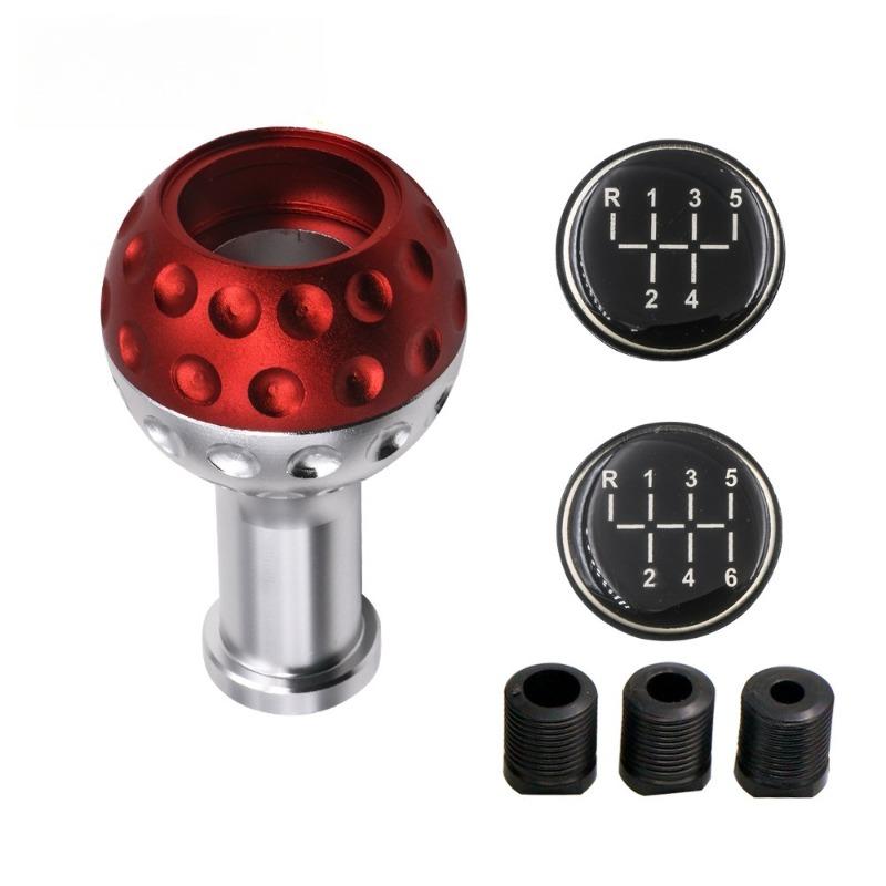 Universal Aluminum Speed Gear Shift Knob Brand New Car Manual Trans Stick Head Knob With M8 M10 M12 Adapter