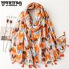 Scarf for Women In Spring and Autumn Thin Cotton and Linen Scarf Gauze Scarf Beach Scarf Summer Sun Protection Shawl