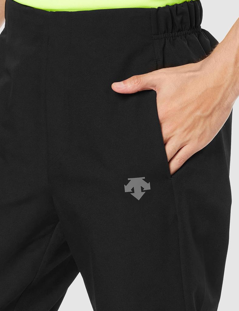 Длинные брюки Descente HEATNAVI TOUGH Soft Shell Зауженные брюки Водоотталкивающие Тренировочные Беговые L [Move Sports] BK(DX-C1109AZ)