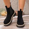 Spring and Autumn New Frosted Martin Boots Fashion Casual Round Head Large Size Fashion Trend Shoes