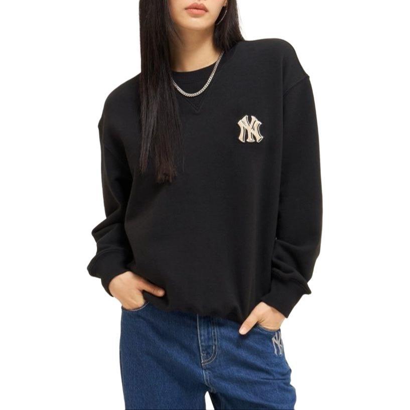 MLB Свитшоты New York Yankees Унисекс New York Yankees/Черный С круглым вырезом Умеренный Другое 3AMTB1134-50BKS