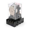 Versatile MK2PI Power Relay 10A 250V 8 Pin DPDT with PF083A Socket Base