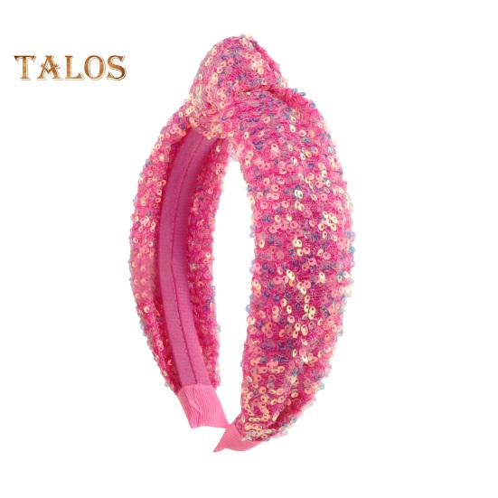 Обруч для волос для девочек, нарядная сверкающая радужная повязка на голову, аксессуары для волос, повязка на голову для девочки на день рождения, подарок