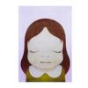 Yoshitomo Nara Cute Cartoon Girl Canvas Painting Sleepwalking Doll Drawing Japanese Wall Pictures For Girl Kids Room Decoration No Frame