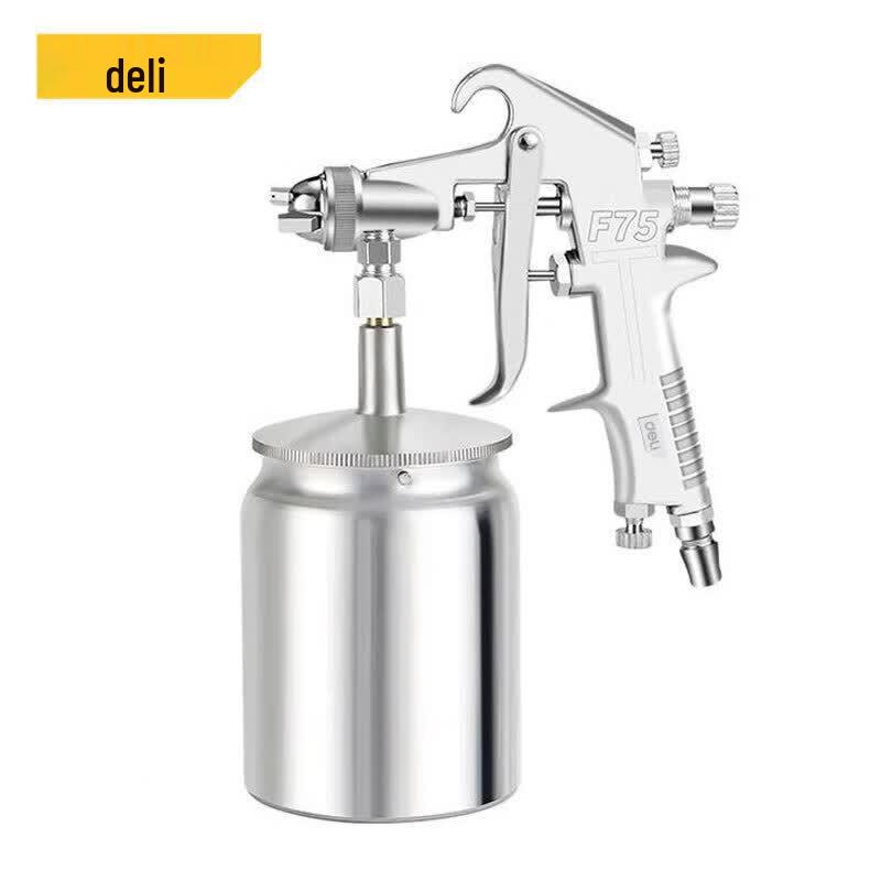 Deli 750ml High Atomization Pneumatic Paint Spray Gun