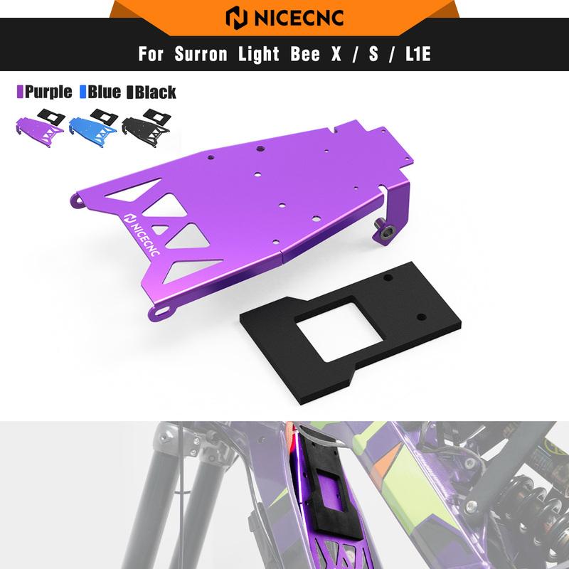 NICECNC For Surron Light Bee X Electric Dirt Bike Aluminum attery Front Fender For SUR-RON Light Bee S/ L1E Segway X160 X260