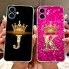 Для Apple iPhone 16 Plus Чехол iPhone16 Pro Роскошный Чехол с Буквами Мягкий Тонкий Чехол для Телефона Для iPhone 16 Pro Max iPhone16 Fundas Coque