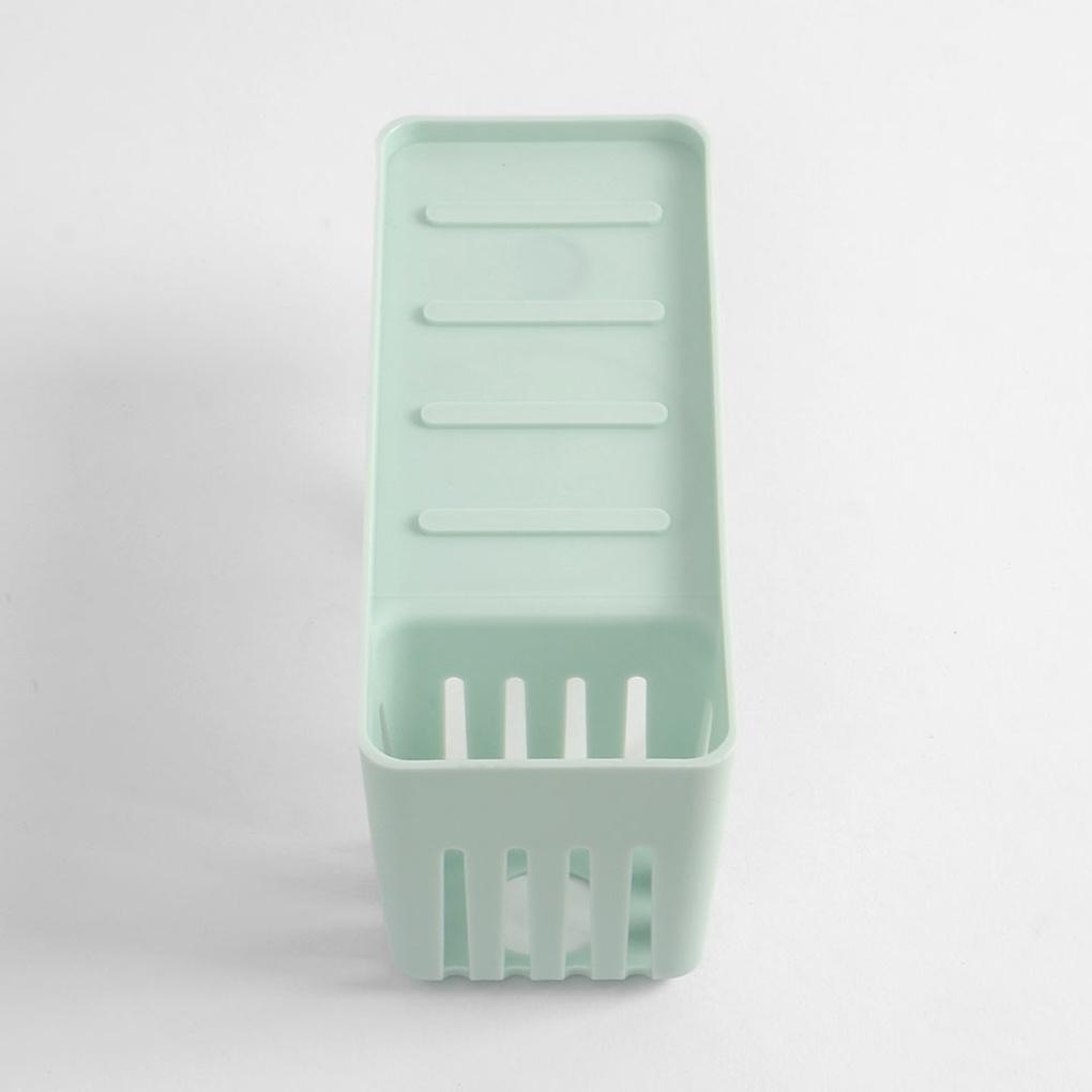 Suction-type dishwashing sponge holder for bathroom and kitchen