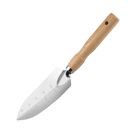 1 шт./5 шт. эргономичный садовый инструмент, ручной мастерок из нержавеющей стали, лопата для бонсай, грабли, культиватор, прополка с удобной деревянной ручкой, садовые принадлежности