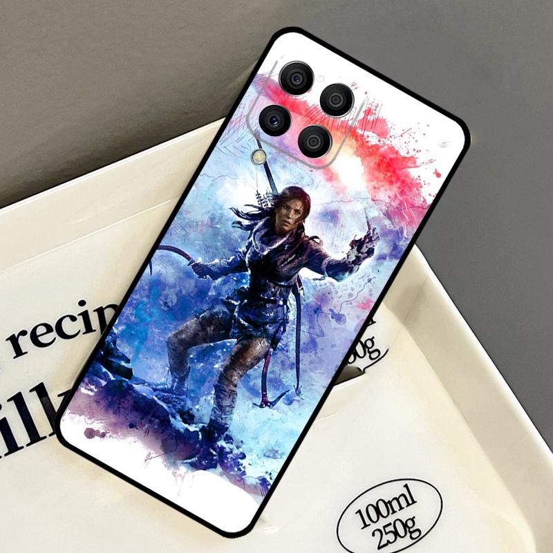Чехол Lara Croft Tomb Raider для Samsung Galaxy M15 M55 M12 M13 M14 M54 M23 M16 M11 M21 M31 M20 M34 M52 M32 M36 M56