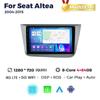 Новый Android Car Radio Multimedia Video Player для Seat Altea 2004-2015 Toledo 2004-2009 GPS Navigation BT Carplay 2Din Head Unit