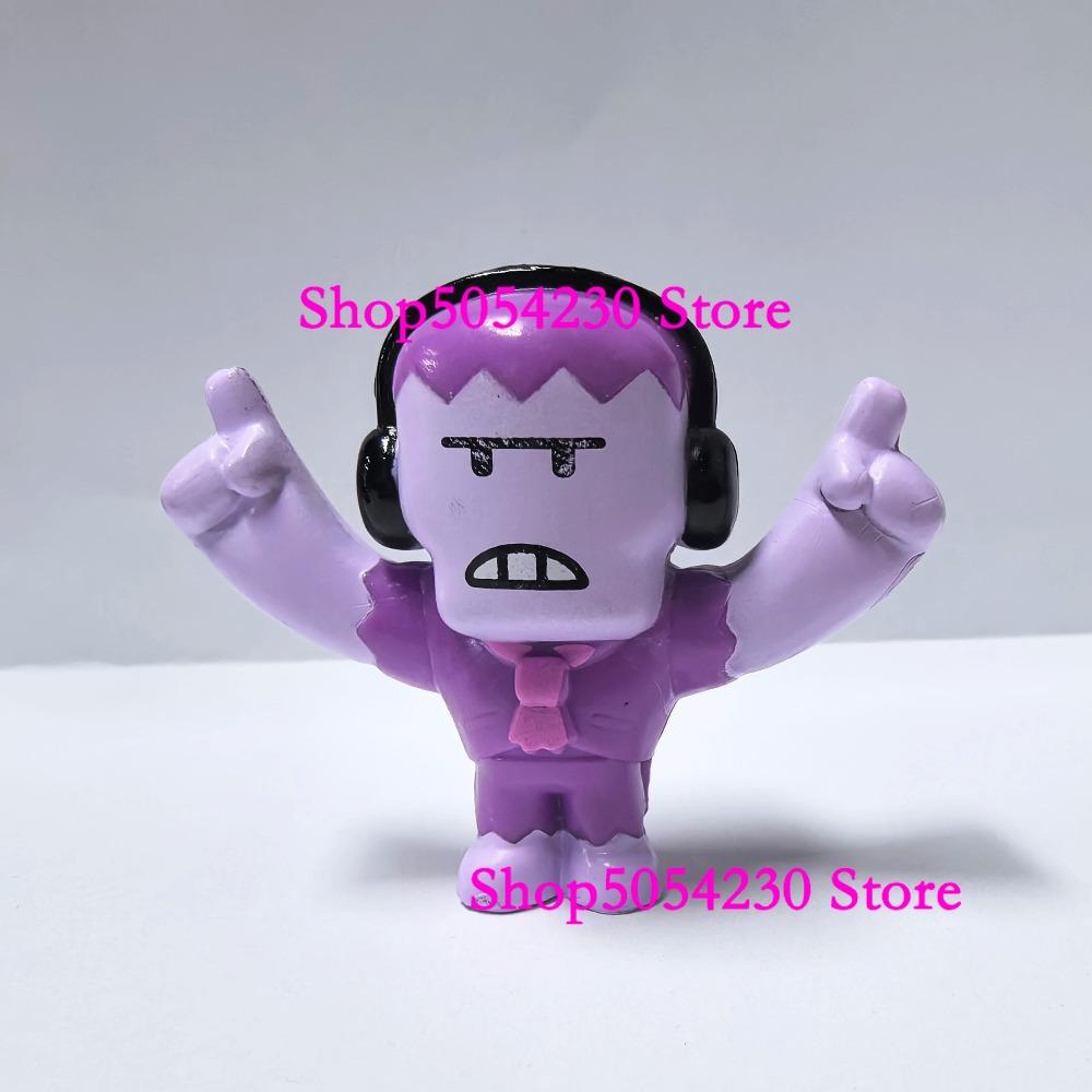 Оригинальные Мини Фигурки Brawl Stars Аниме - Хлопковые Куклы Герои Мультфильмов Модный Декор Коллекционная Модель Игрушки для Рождественских Подарков