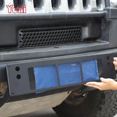 Углеродистая сталь Для Hummer H2 2003-2009 Автомобильный Передний Бампер Нижняя Решетка Защитная Сетка от Насекомых Декоративные Аксессуары