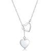 925 Sterling Silver Pendant Necklace For Women Heart Necklace Silver 925 Jewelry Women Necklace 925