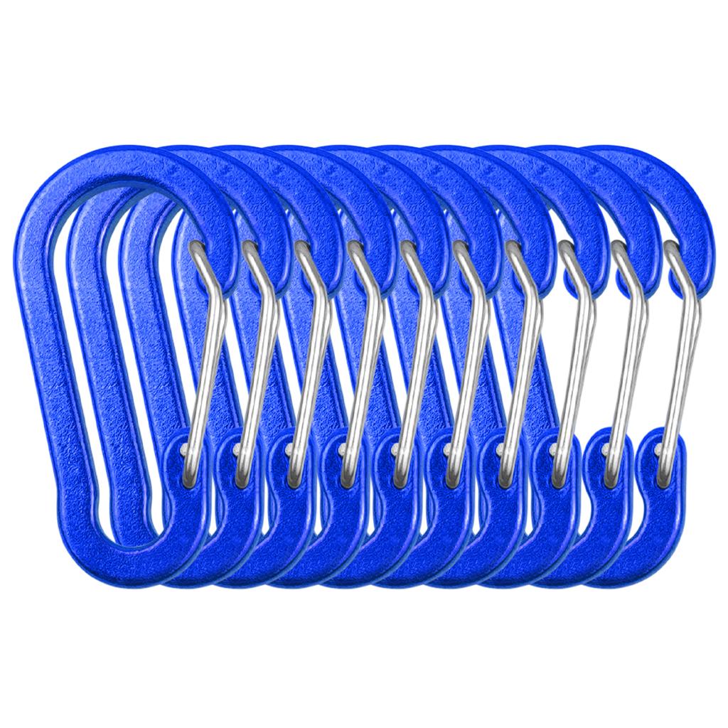 Зажимы-карабины, мини-брелок из алюминиевого сплава, зажим-карабин, кольца D для кемпинга, пешего туризма, рыбалки