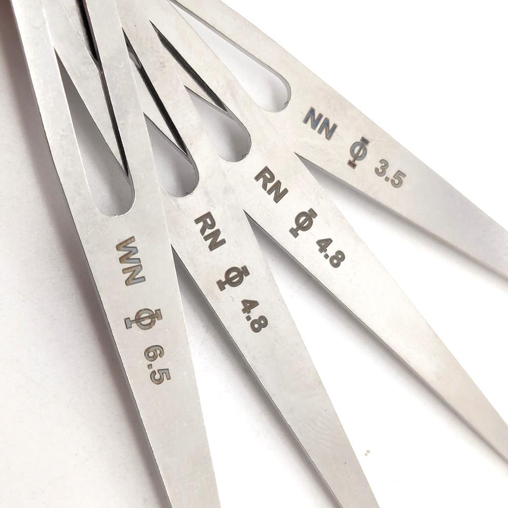 Dental Implant Calipers Adjustable Positioning Planning Ruler Interdental Measuring Ruler Implant Diagnosis Ruler Dentist Tools