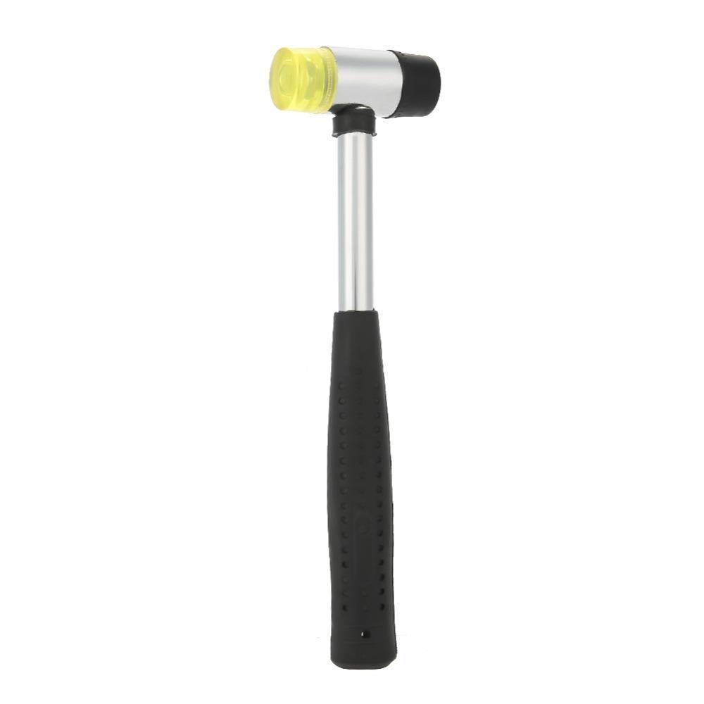 25mm Size Rubber Hammer Rubber Material Double Faced Hammer Plastic Mallet Furniture Assembly