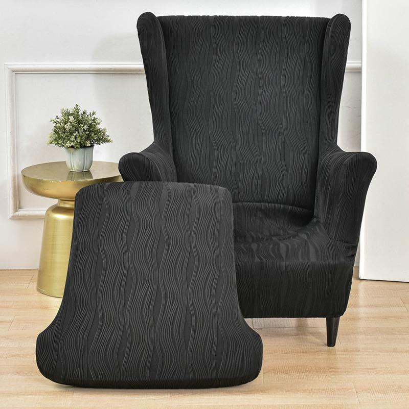 Чехол для дивана с подголовником из эластичного жаккарда, чехлы для дивана для гостиной, мягкий защитный чехол для дивана с эластичной подошвой