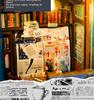 Хонда 3D Книжный магазин Модель-конструктор: Взрослая игрушка для снятия стресса в подарок