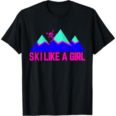 Футболка Ski Like A Girl