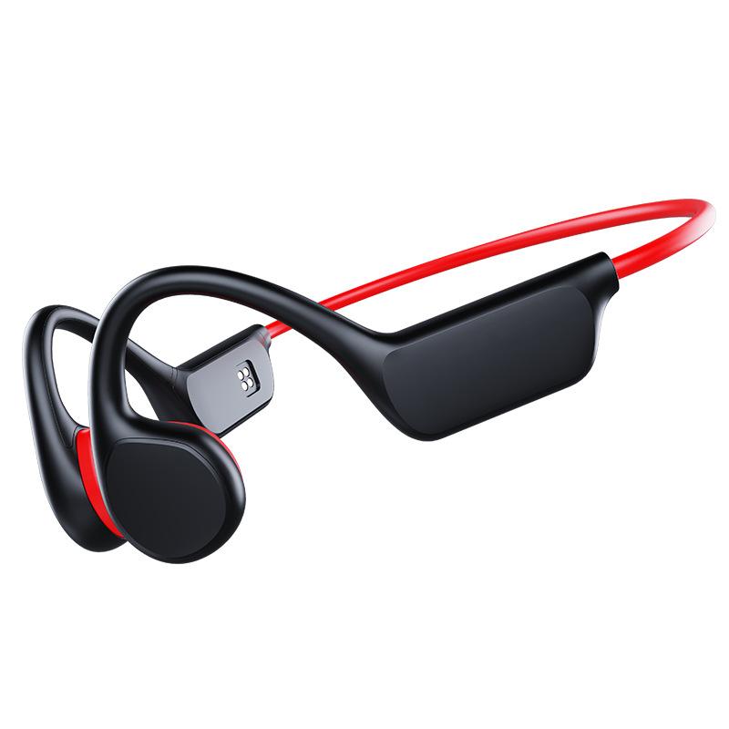 Гарнитура True Bone Conduction IPX8 32 ГБ Bluetooth 5.3 беспроводные наушники для плавания с микрофоном водонепроницаемые упражнения фитнес