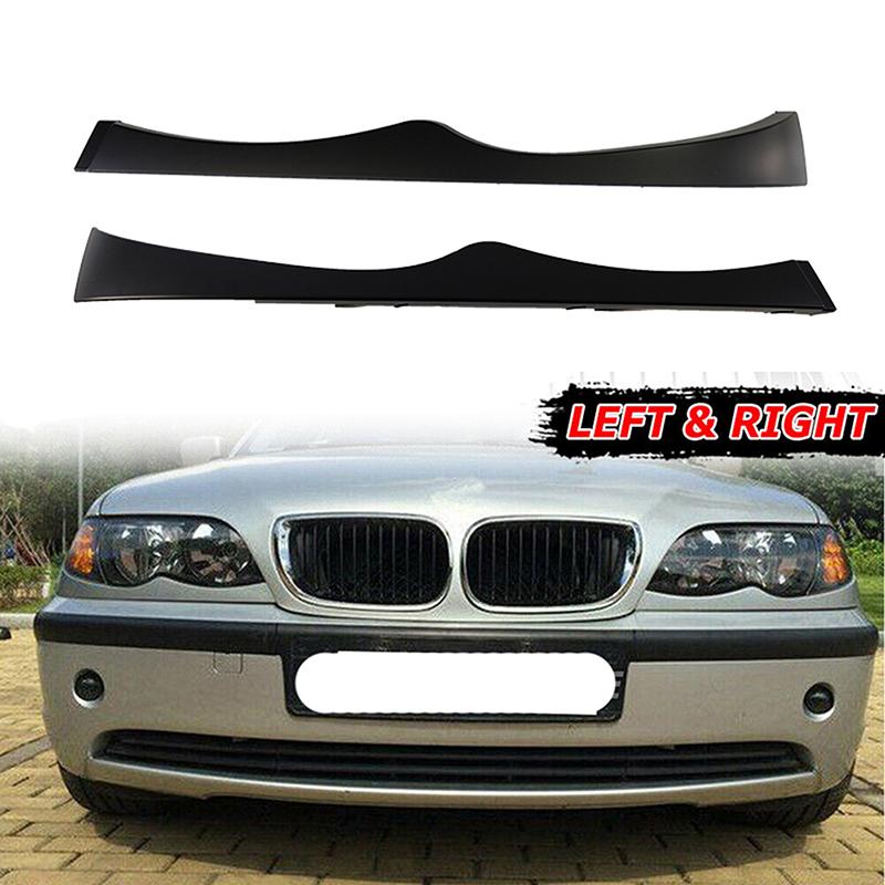 Молдинг передней нижней накладки фары для BMW 3 серии E46 2001 2002 2003 2004 2005 седан универсал рестайлинг авто внешние детали