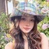 Big Brim Fisherman Cap Breathable Beach Cap Trendy Fisherman's Hat  for Women