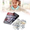 Six Double Colour Dot Dominoes Game Set Kids Educational Toys Gift Interaction