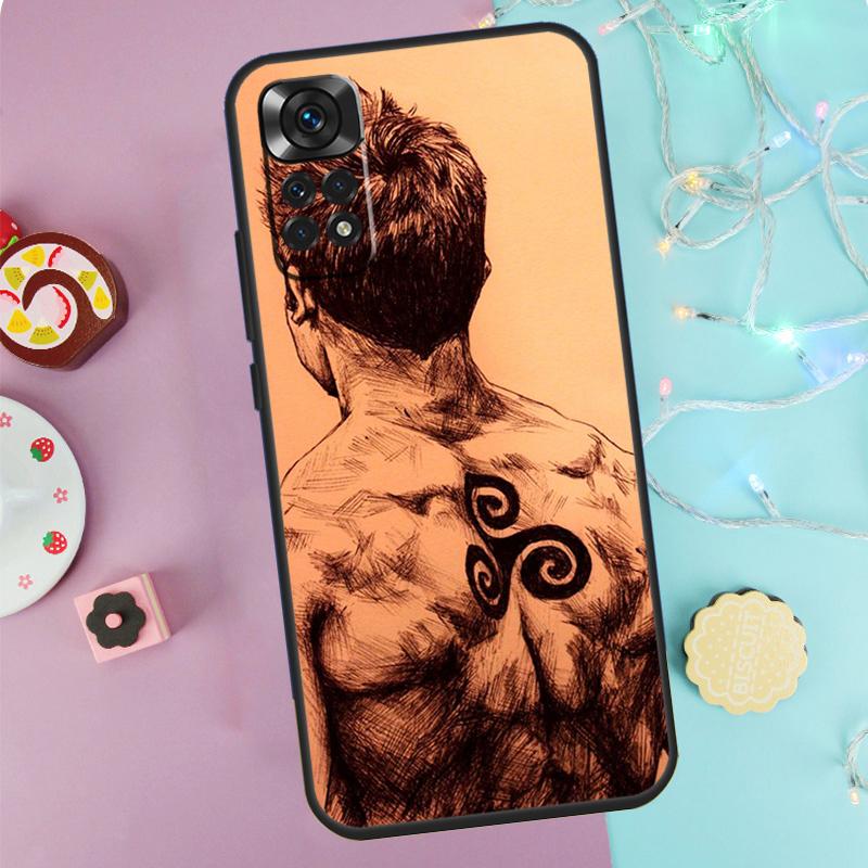 Чехол Teen Wolf Дерек Хейл для Xiaomi Redmi Note 9 10 11 12 13 14 Pro 9S 10S 11S 12S Redmi 14C 10C 12C 13C