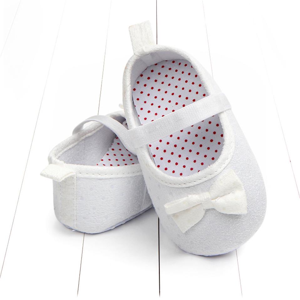 2024 Новорожденные Девочки Малыш Предходунки Прекрасный Бантик Младенец Малыш Принцесса Первые Ходунки Мягкие Подошвы Сандалии