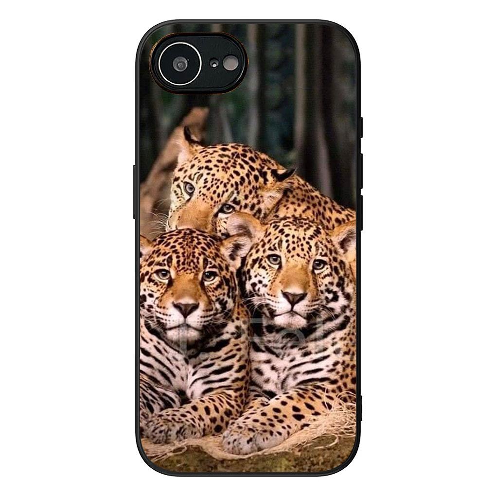 Leopard Animal Casing Phone Cover for Xiaomi Poco C75 C65 C71 C85 X7 X6 X5 M6 M7 F7 F8 Ultra F6 Pro Soft Case