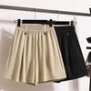 2024 Plus Size Women Summer Loose Pants Wide Leg Pants 5XL High Waist Shorts Elastic Casual Basic Short Pants