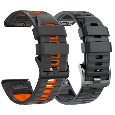 Ремешок Quick Fit для Garmin Fenix 8 7 7X/Epix Pro Gen 2 51мм 47мм/Enduro 2/Descent Mk3i Mk2 Силиконовый Оригинальный Ремешок для Часов 22мм 26мм
