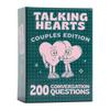 English Talking Hearts: Couples Edition - Conversation Cards for Couples