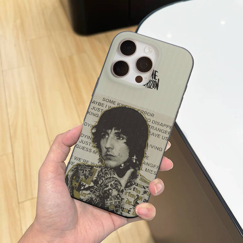 Чехол для телефона Band B-Bring Me The H-Horizon, мягкий гофрированный, прозрачный, для IPhone 17 15 16 11 12 13 14 Pro Max Plus Pro