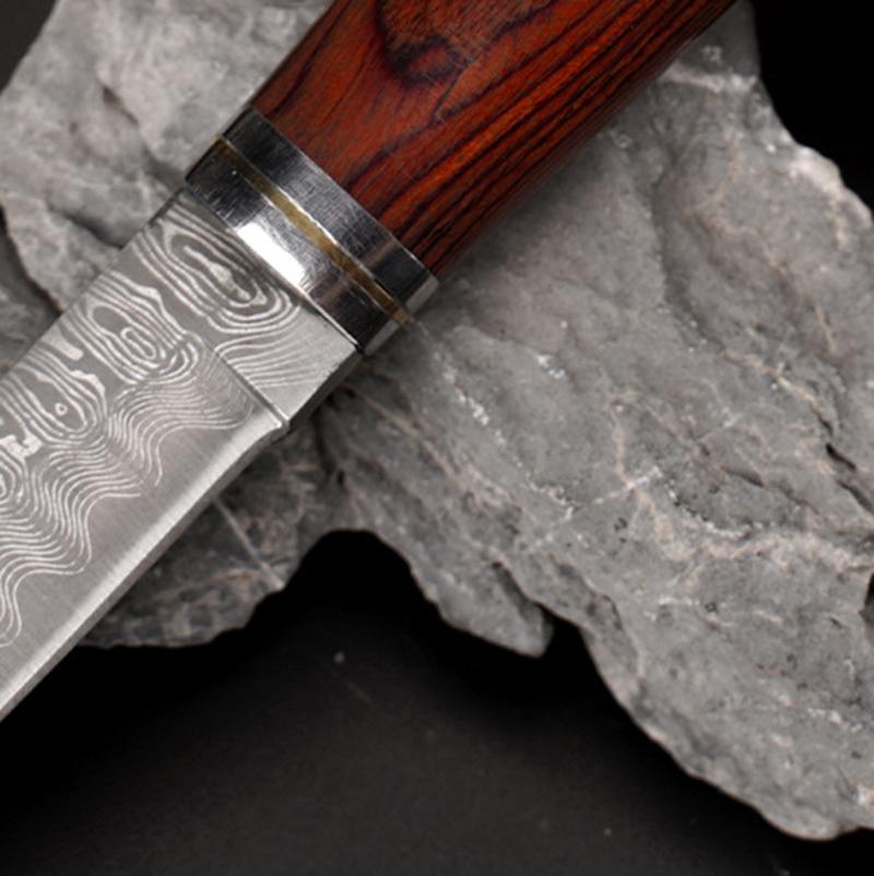 Дамасский узор, нож из нержавеющей стали, кухонные ножи, нож для мяса, нож для резки фруктов, инструмент для приготовления пищи