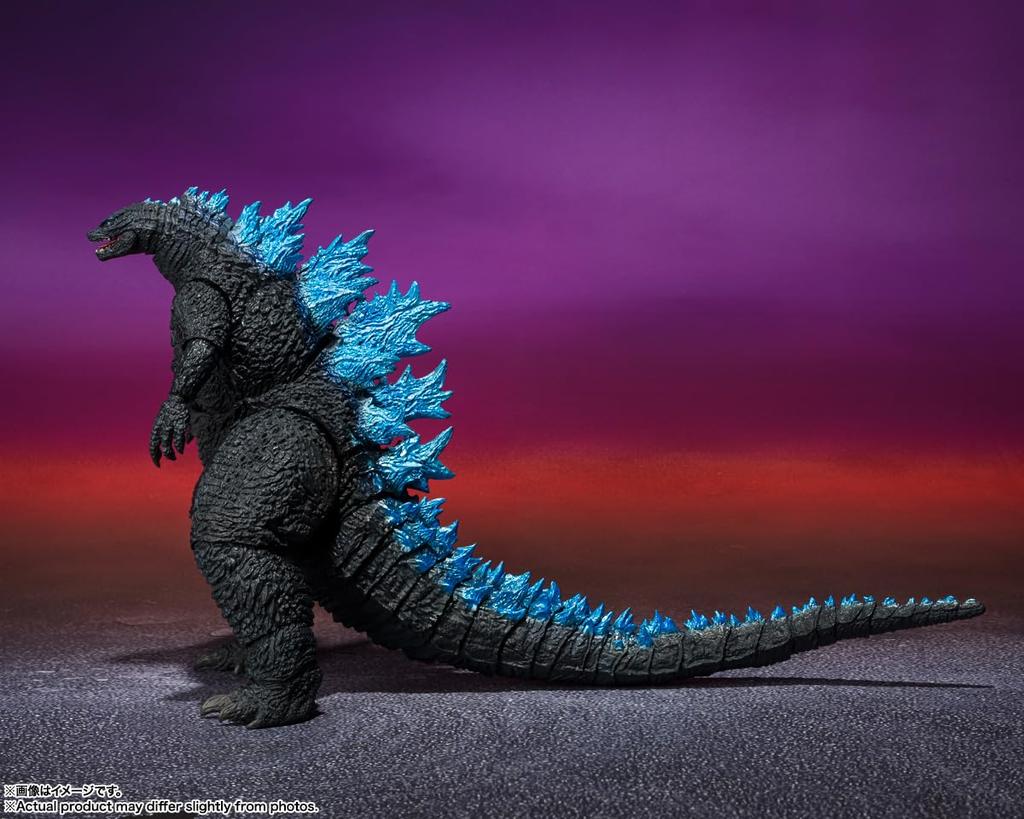 TAMASHII NATIONS Monster Arts GODZILLA FROM GODZILLA X THE NEW EMPIRE Godzilla X Kong New Empire Approximately 160mm PVC Painted Movable Figure S.H.