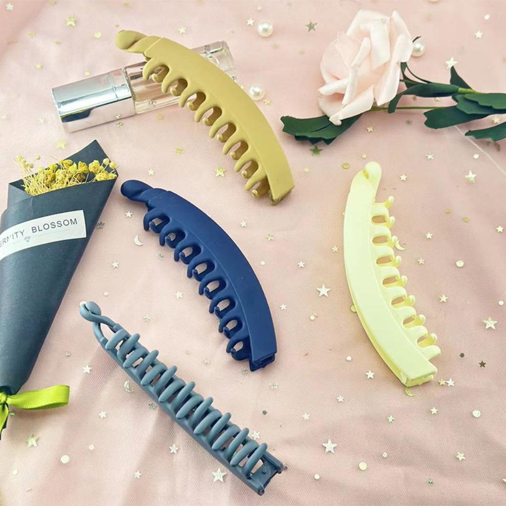 Держатель для хвоста Банан Заколка для волос Шпильки Модные заколки для хвоста Заколки для волос Женские