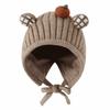 Cold-Resistant Winter Baby Crochet Hat Breathable Kids Ear Protection Hat  Infant Wear