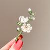 Magnolia Plant Brooch High-End Women'S Niche High-End Design Corsage Temperament Anti-Light Pin Suit Accessories